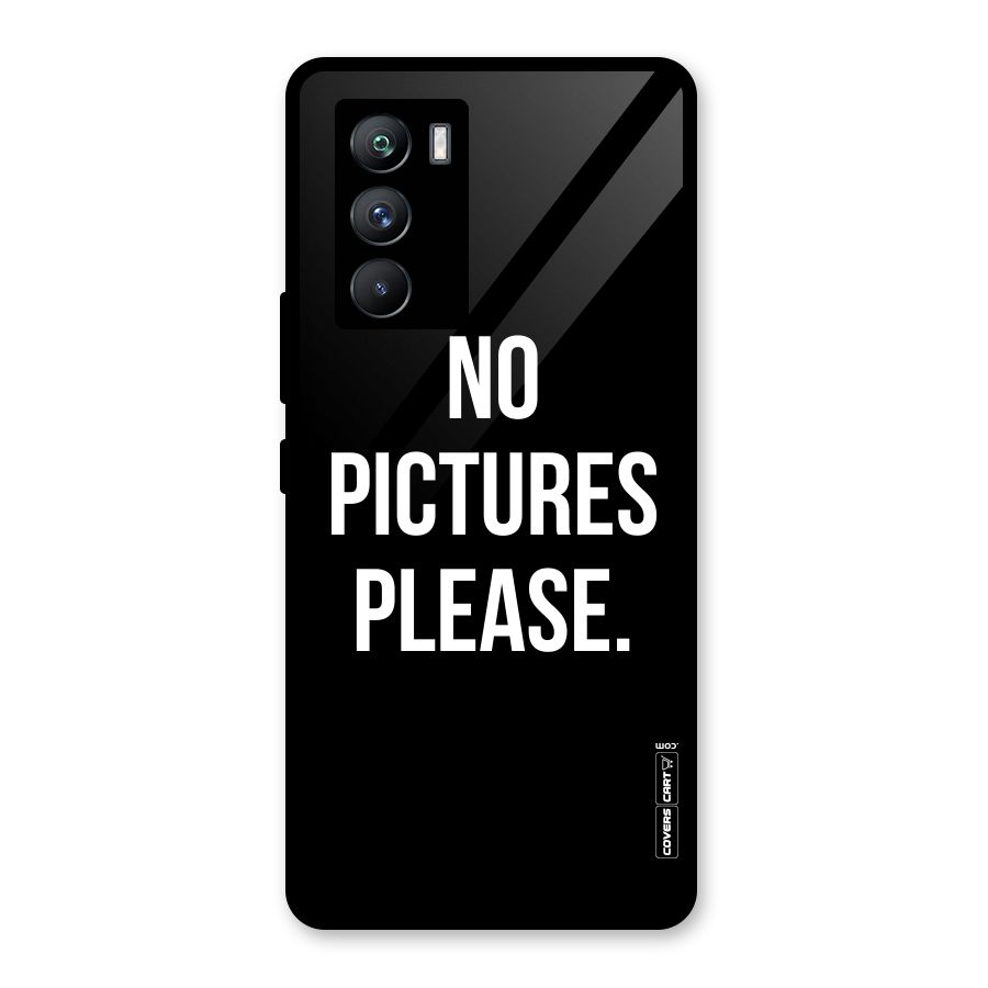 No Pictures Please Glass Back Case for Vivo iQOO 9 SE