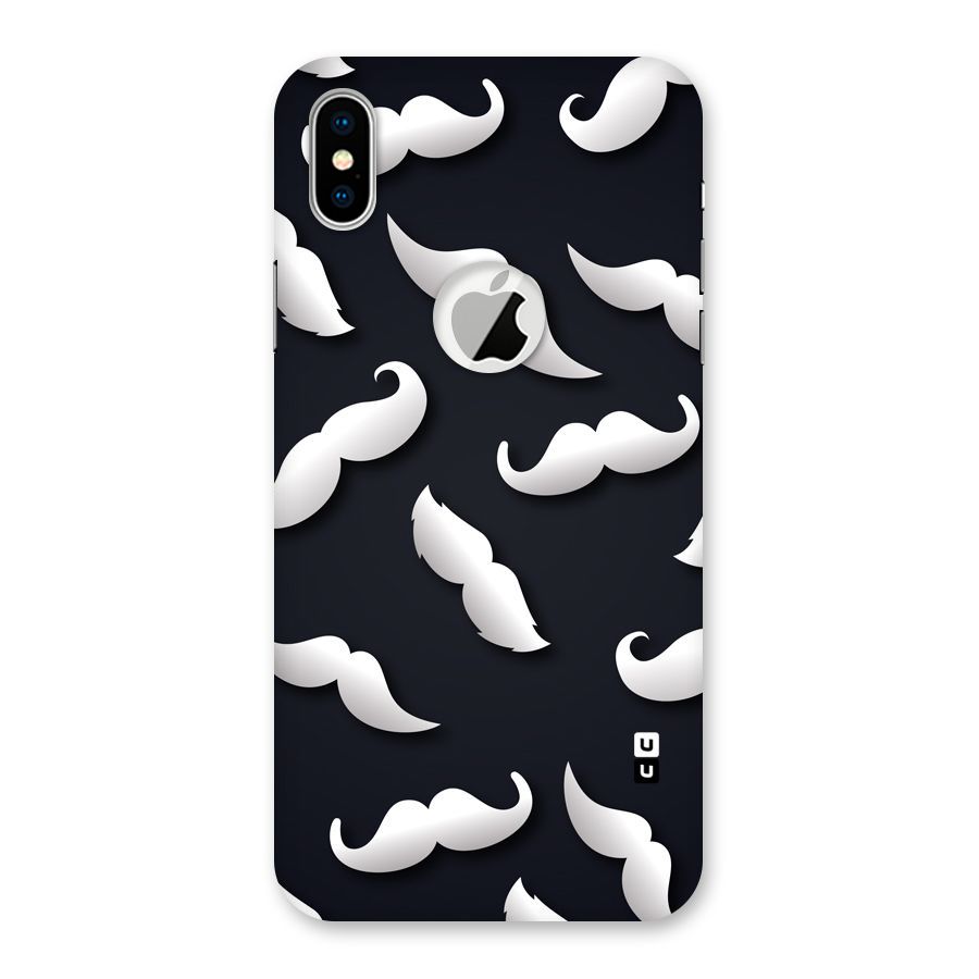 No Shave Back Case for iPhone X Logo Cut