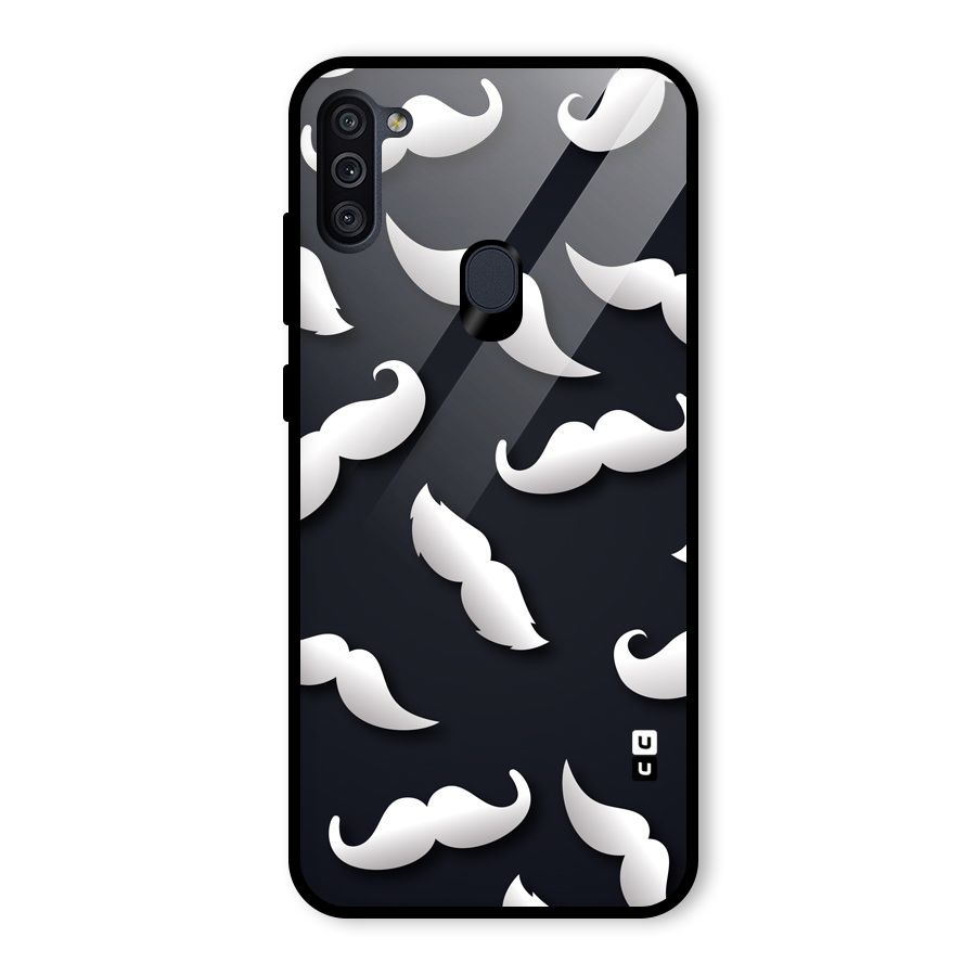 No Shave Glass Back Case for Galaxy M11