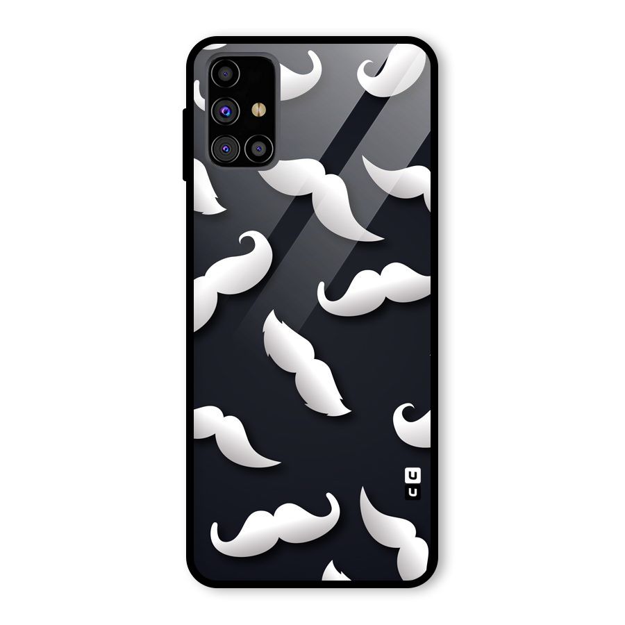 No Shave Glass Back Case for Galaxy M31s