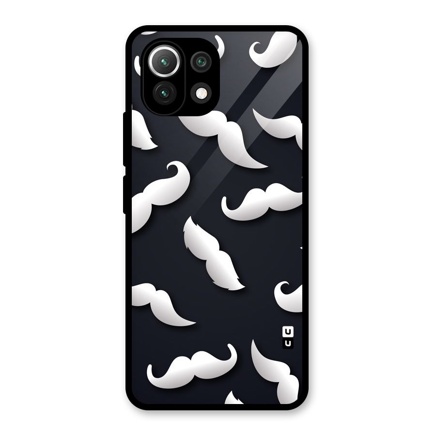 No Shave Glass Back Case for Mi 11 Lite