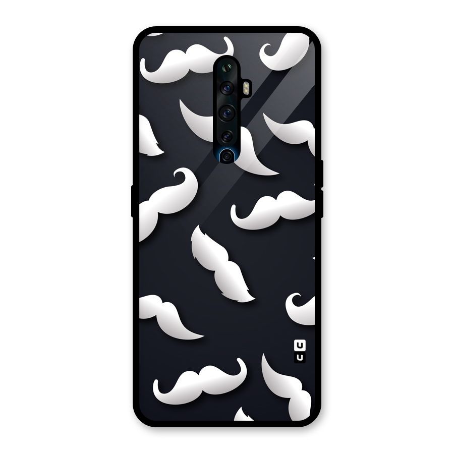 No Shave Glass Back Case for Oppo Reno2 F
