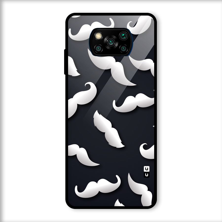 No Shave Glass Back Case for Poco X3