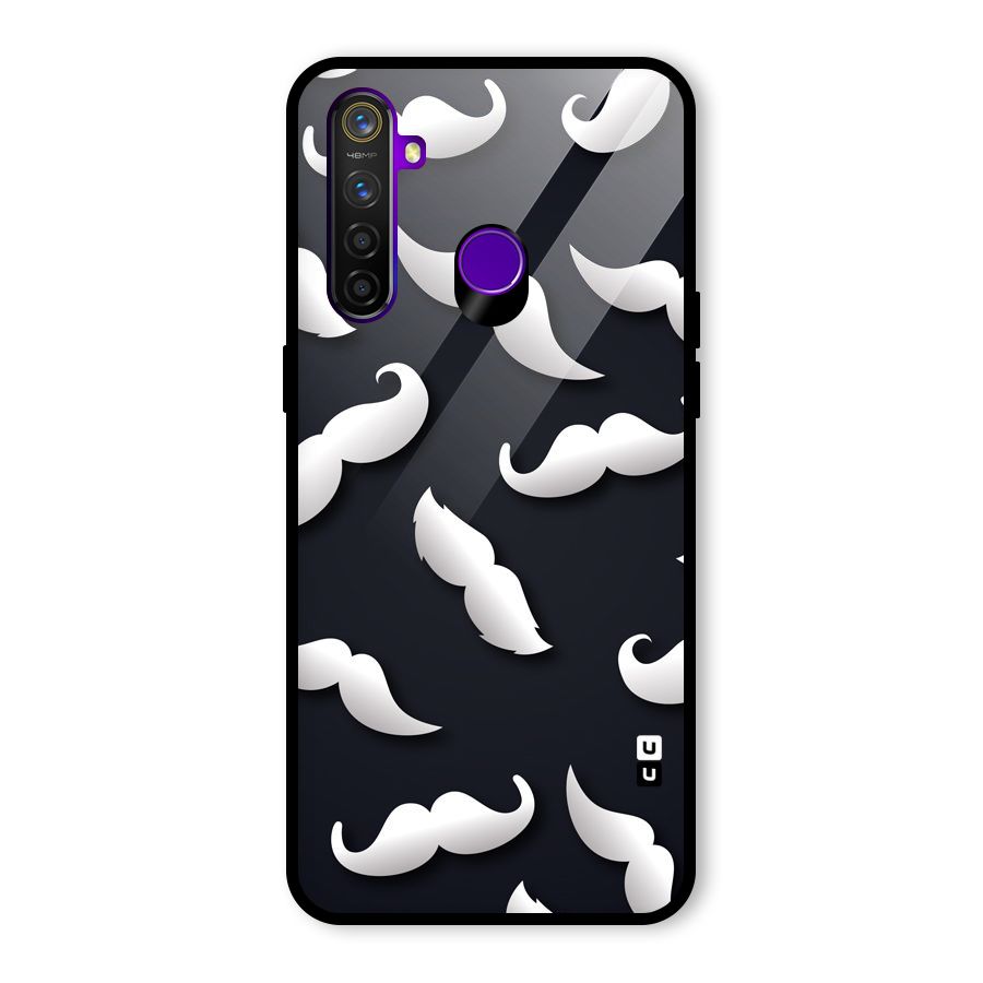 No Shave Glass Back Case for Realme 5 Pro