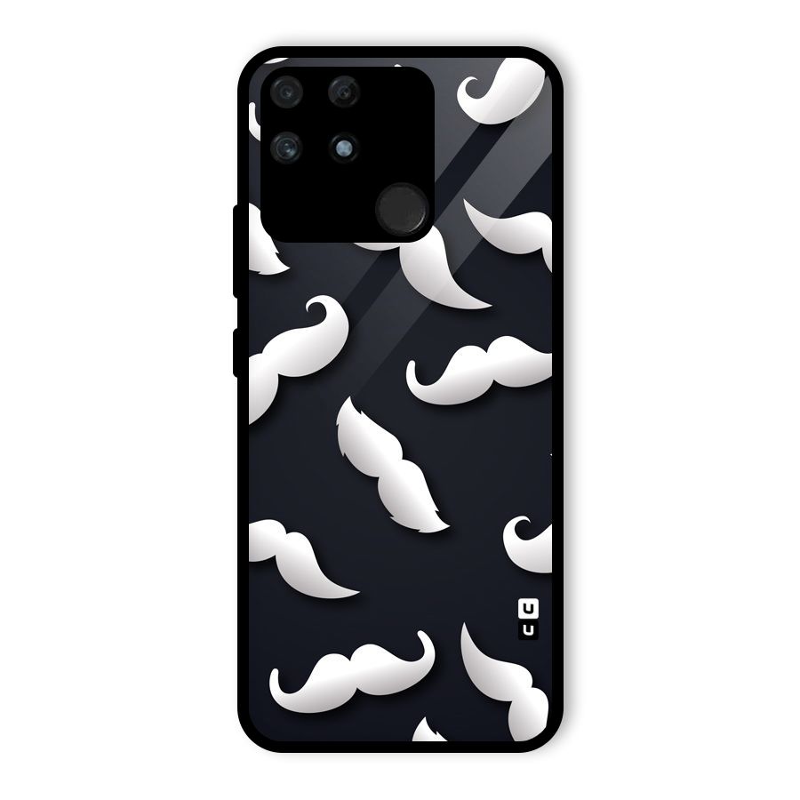 No Shave Glass Back Case for Realme Narzo 50A