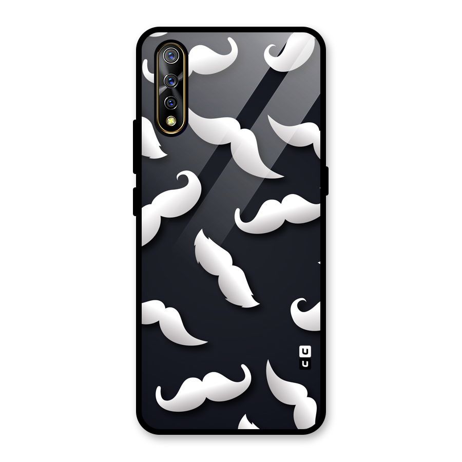 No Shave Glass Back Case for Vivo S1