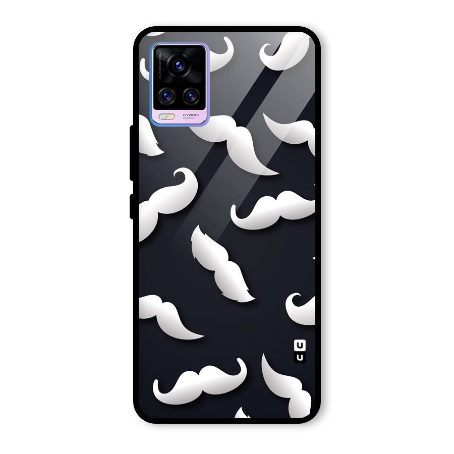 No Shave Glass Back Case for Vivo V20 Pro