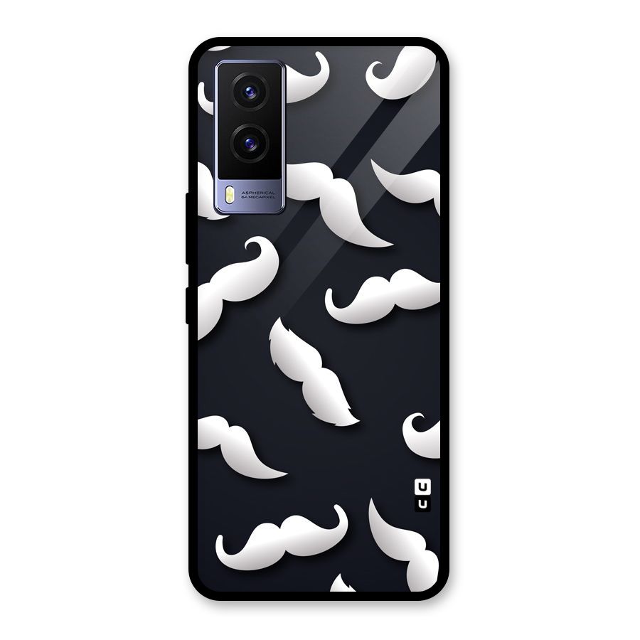 No Shave Glass Back Case for Vivo V21e 5G