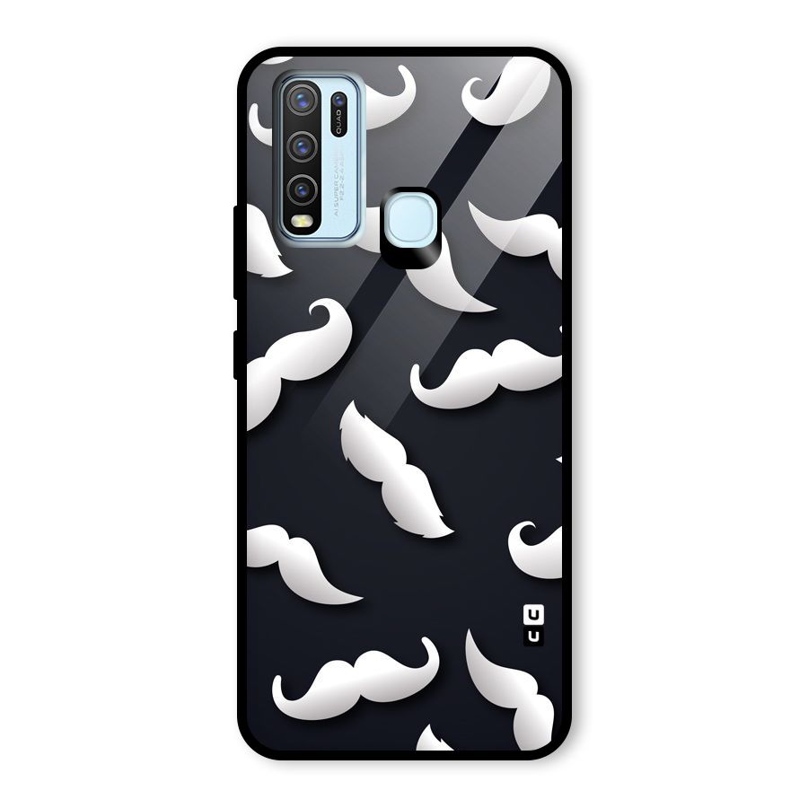 No Shave Glass Back Case for Vivo Y30