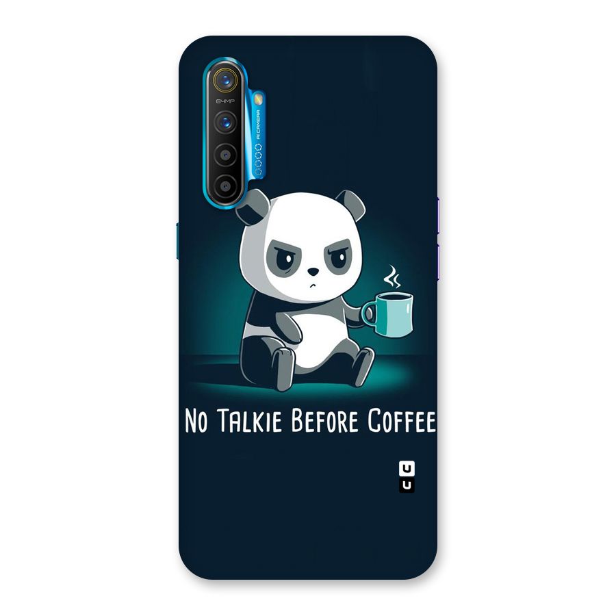 No Talkie Before Coffee Back Case for Realme XT