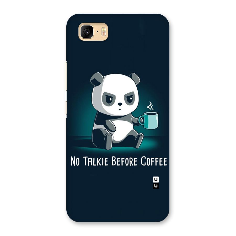 No Talkie Before Coffee Back Case for Zenfone 3s Max