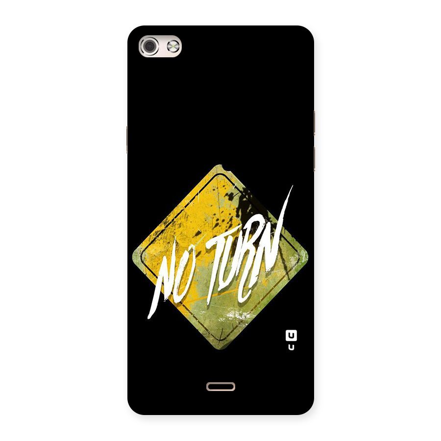 No Turn Back Case for Micromax Canvas Silver 5