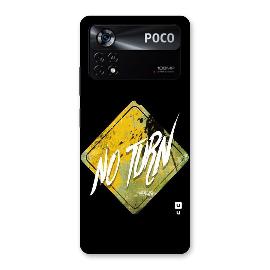 No Turn Back Case for Poco X4 Pro 5G