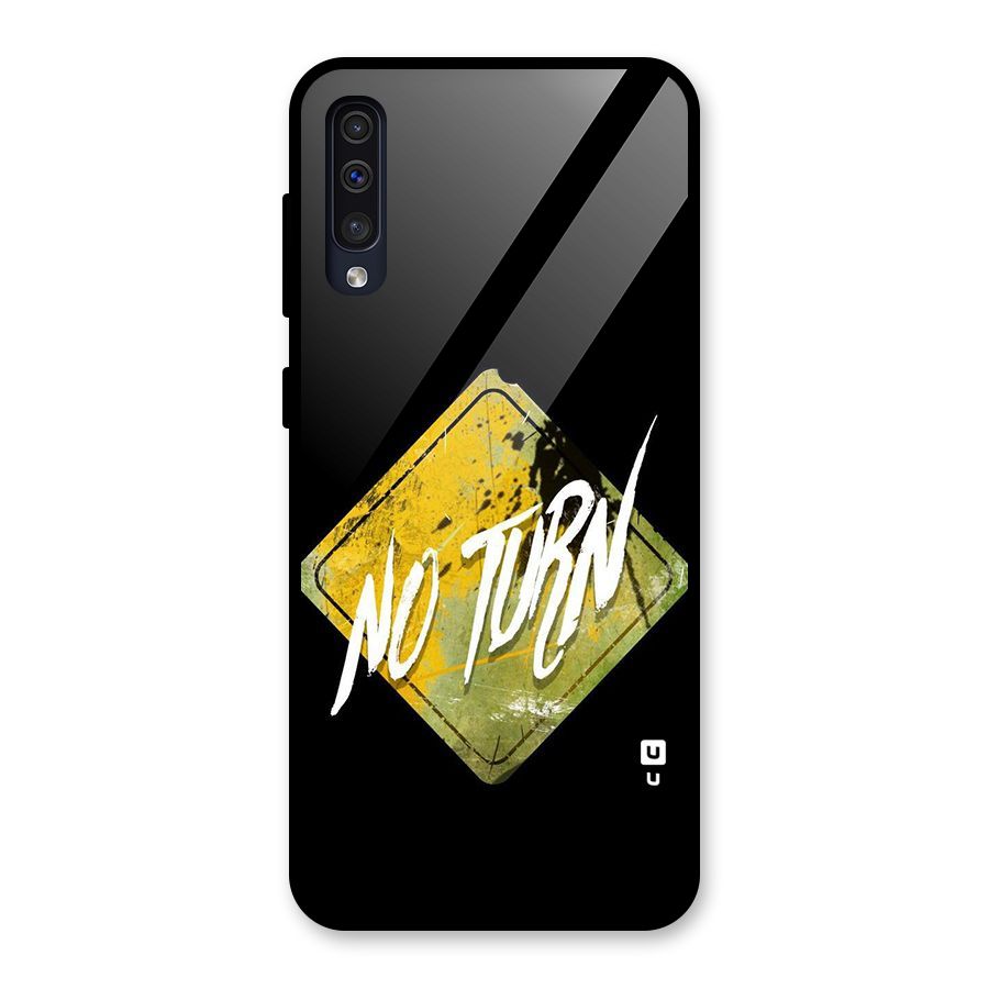 No Turn Glass Back Case for Galaxy A50