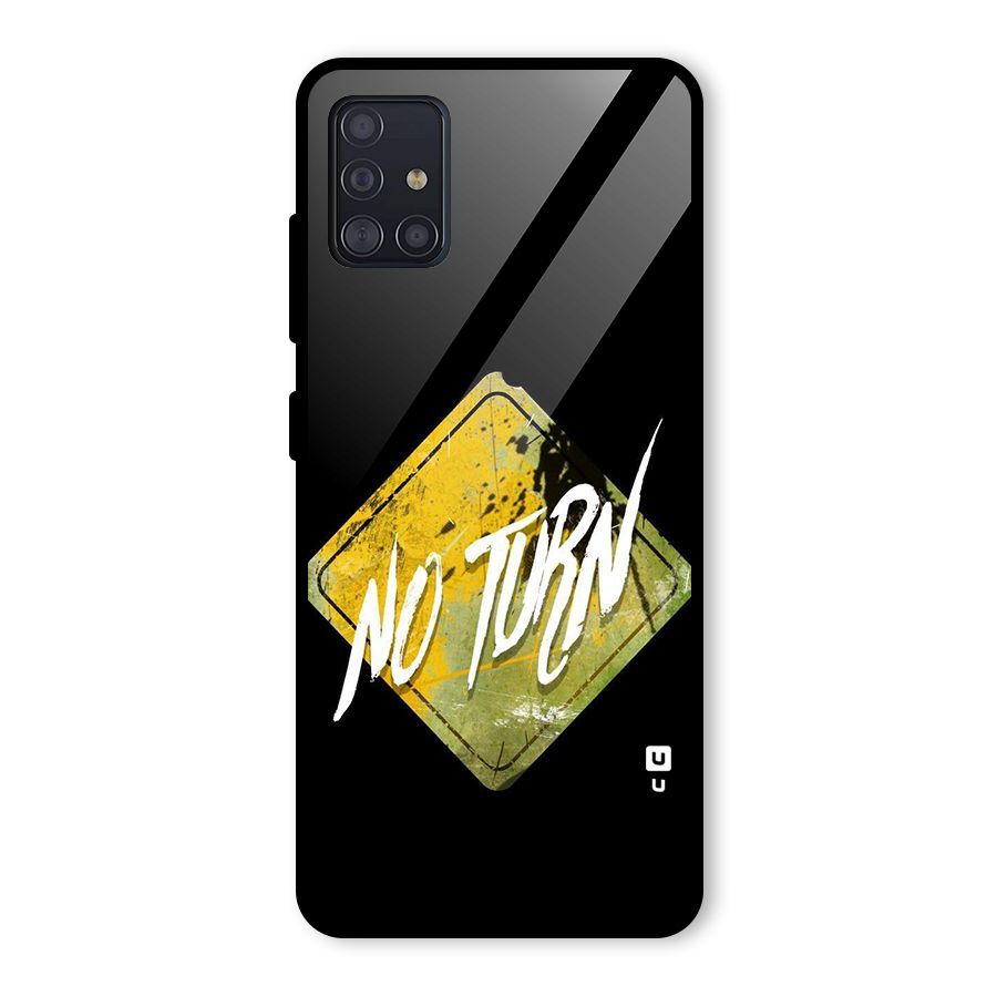 No Turn Glass Back Case for Galaxy A51