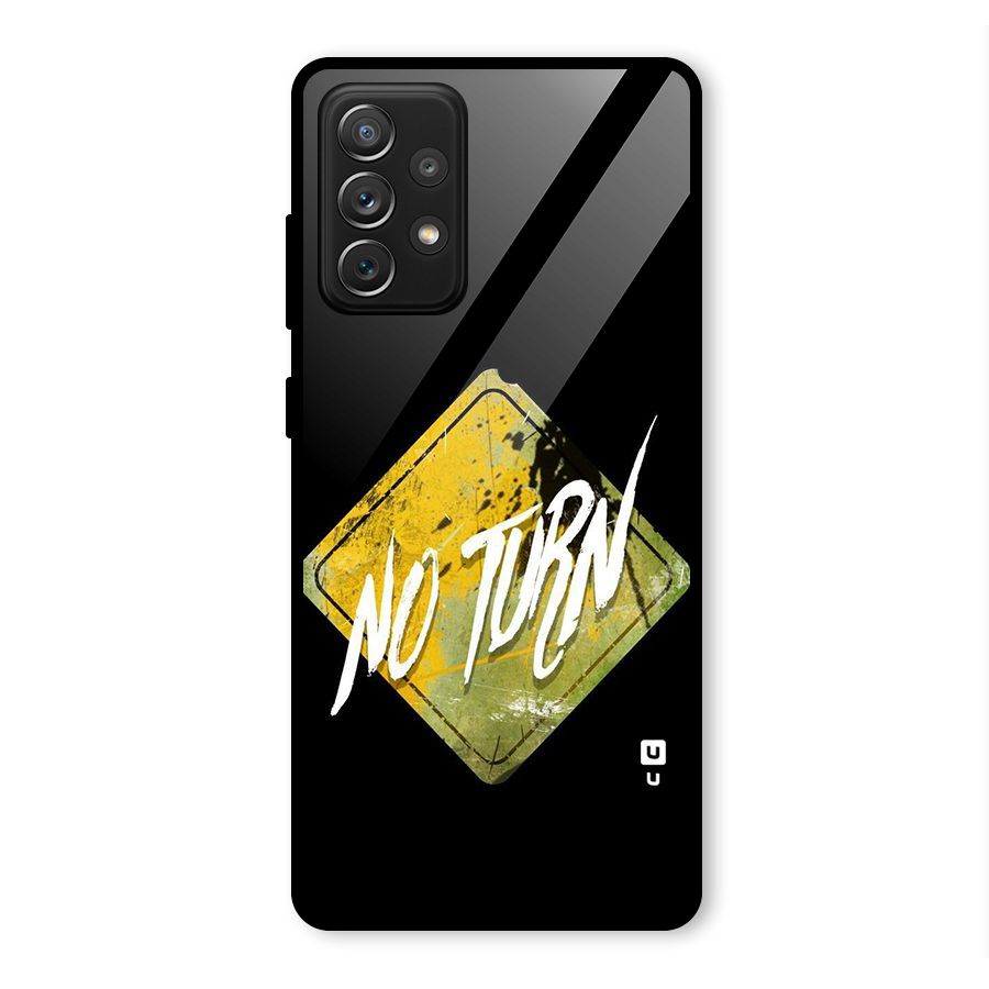 No Turn Glass Back Case for Galaxy A72