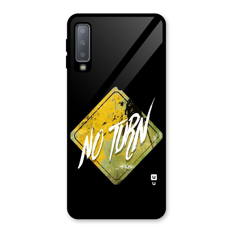 No Turn Glass Back Case for Galaxy A7 (2018)