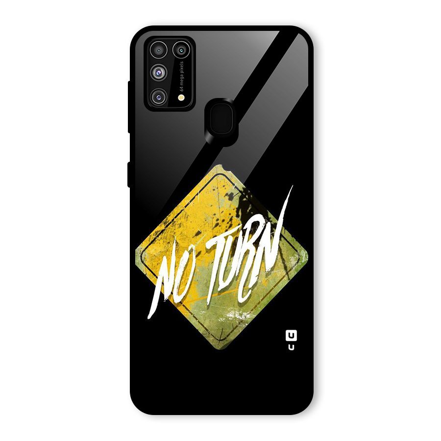 No Turn Glass Back Case for Galaxy F41