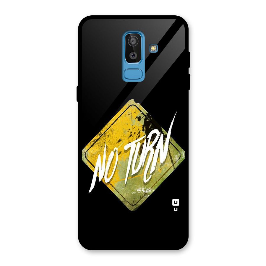 No Turn Glass Back Case for Galaxy J8