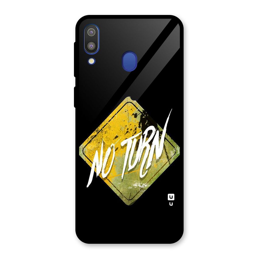 No Turn Glass Back Case for Galaxy M20