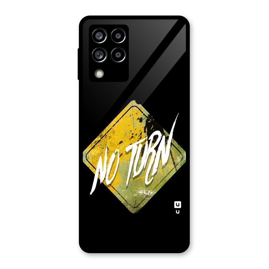 No Turn Glass Back Case for Galaxy M53 5G