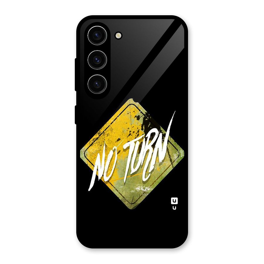 No Turn Glass Back Case for Galaxy S23