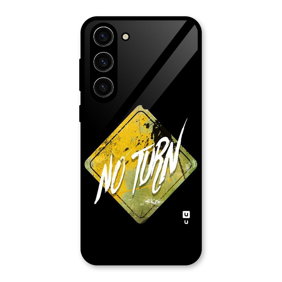 No Turn Glass Back Case for Galaxy S23 Plus
