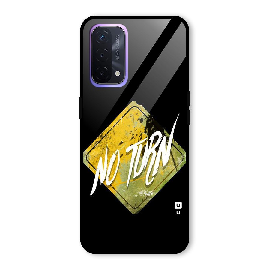 No Turn Glass Back Case for Oppo A74 5G