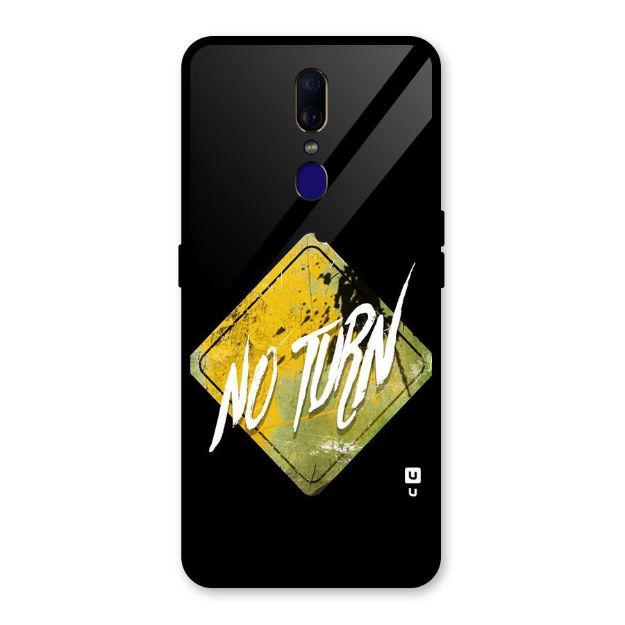 No Turn Glass Back Case for Oppo F11