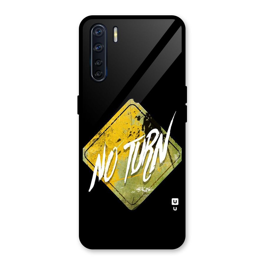 No Turn Glass Back Case for Oppo F15
