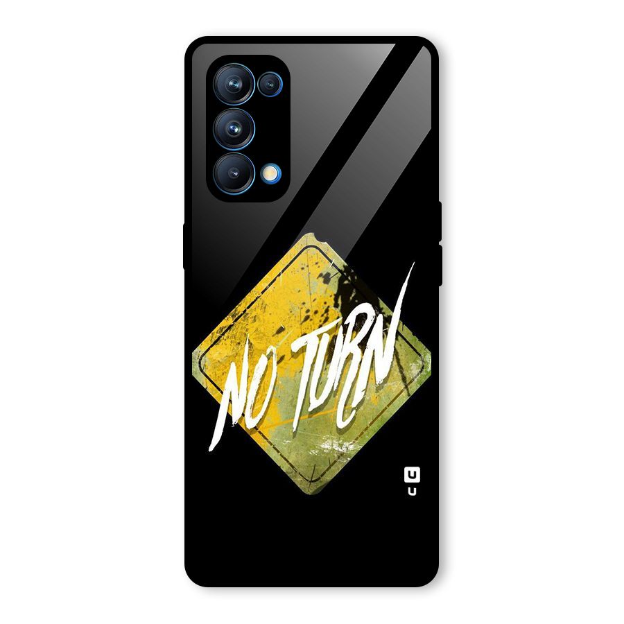 No Turn Glass Back Case for Oppo Reno5 Pro 5G