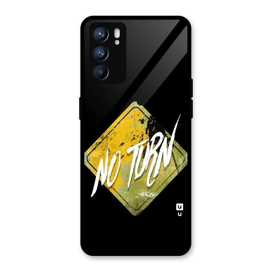 No Turn Glass Back Case for Oppo Reno6 5G