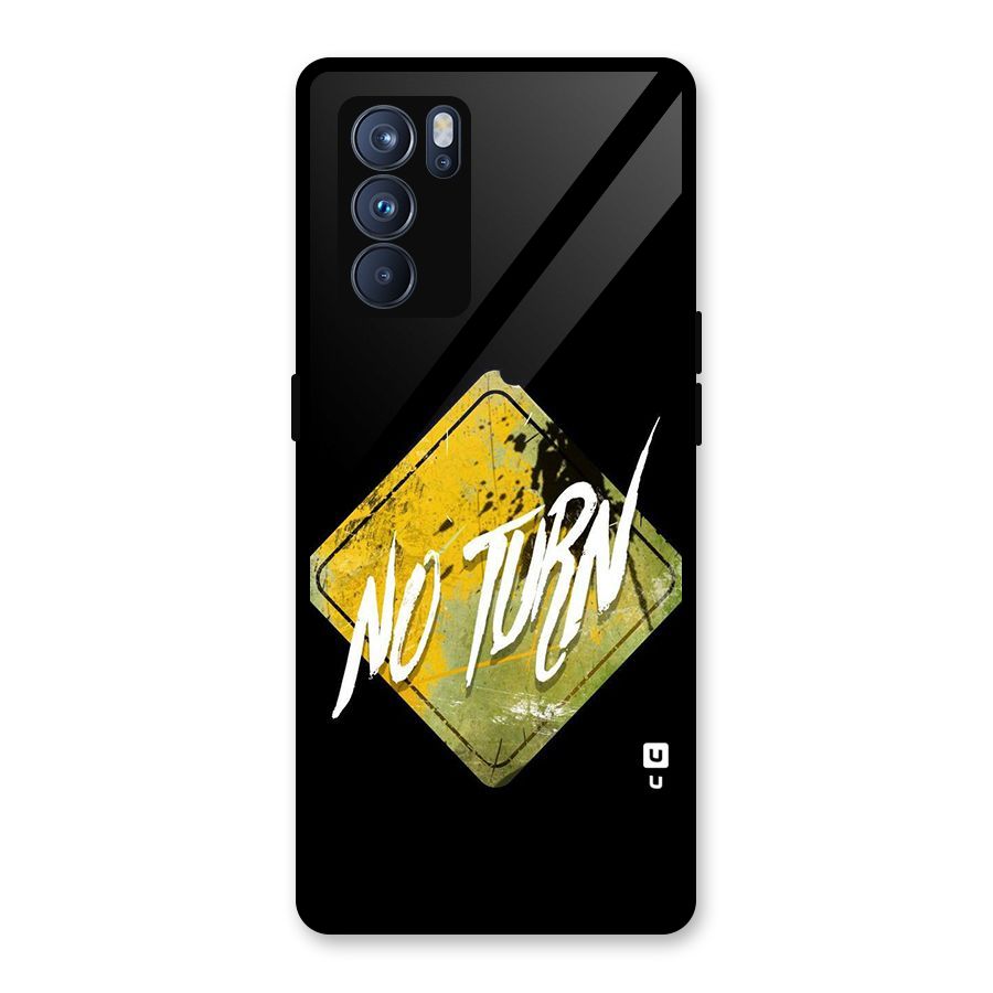 No Turn Glass Back Case for Oppo Reno6 Pro 5G