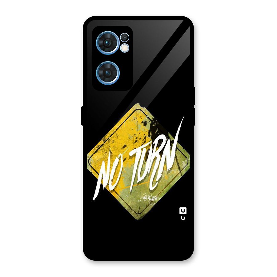 No Turn Glass Back Case for Oppo Reno7 5G