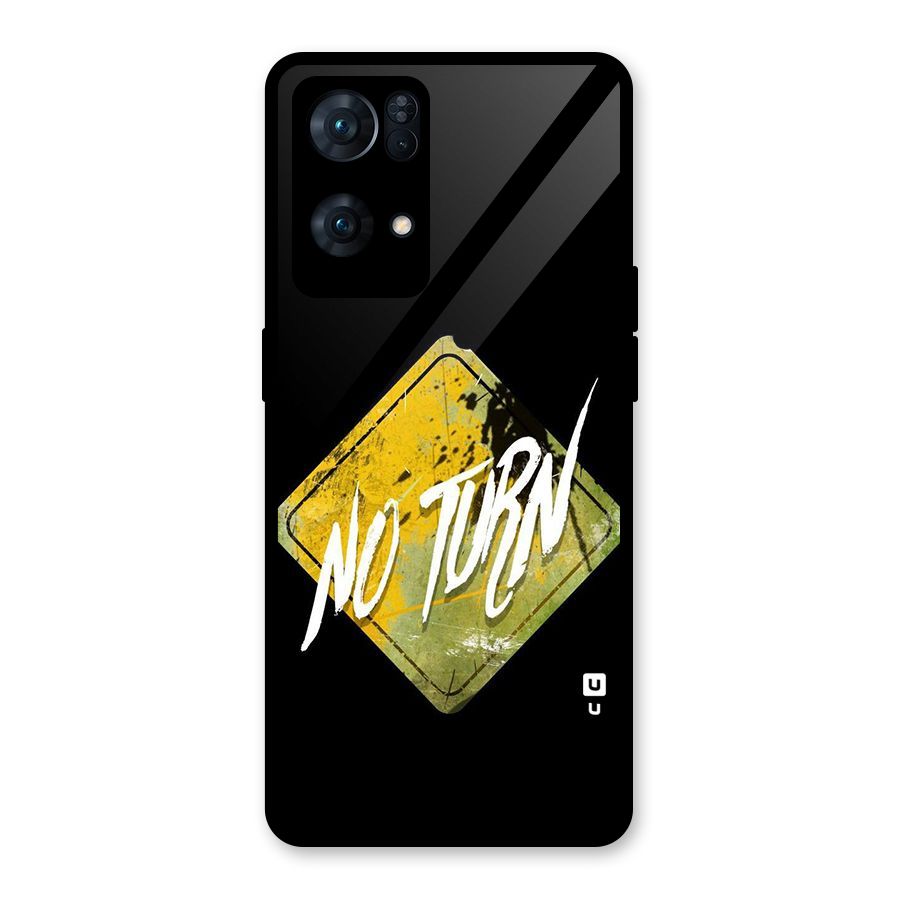 No Turn Glass Back Case for Oppo Reno7 Pro 5G