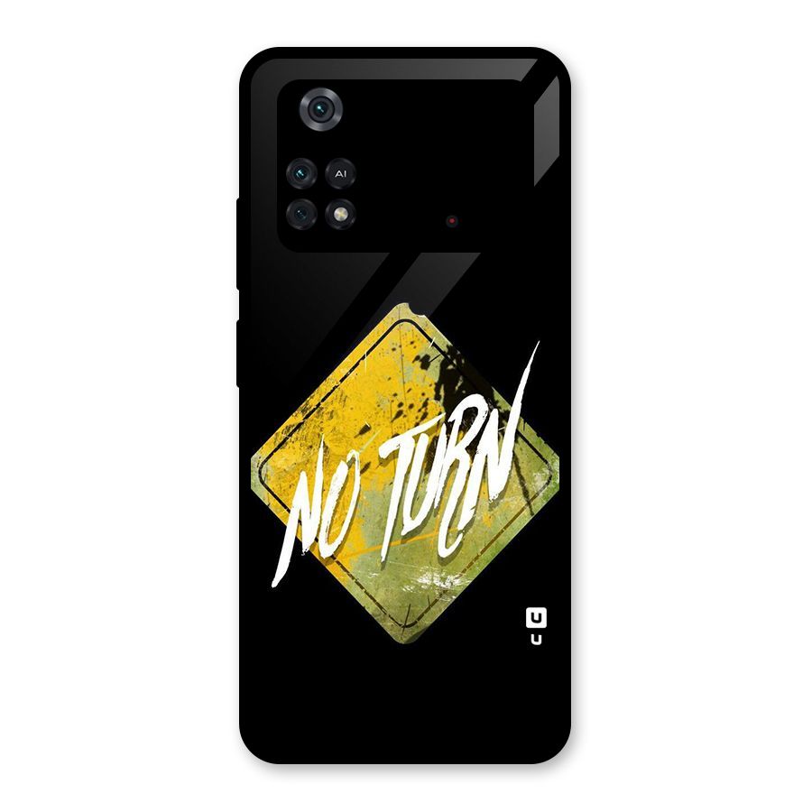 No Turn Glass Back Case for Poco M4 Pro 4G