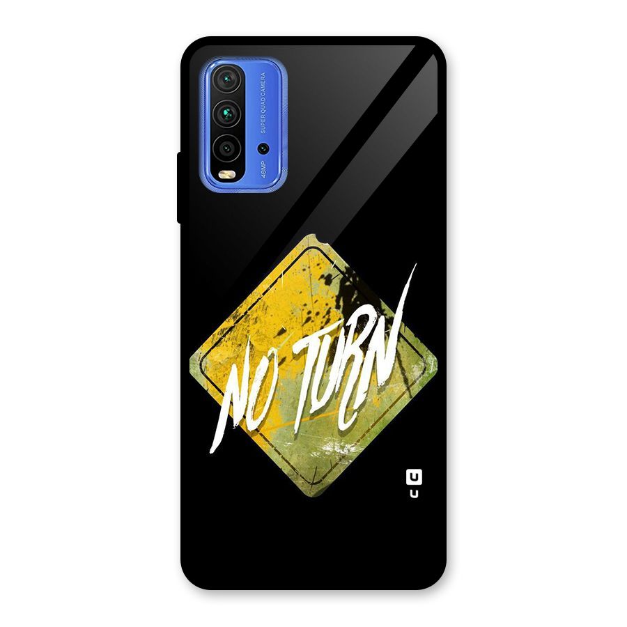 No Turn Glass Back Case for Redmi 9 Power