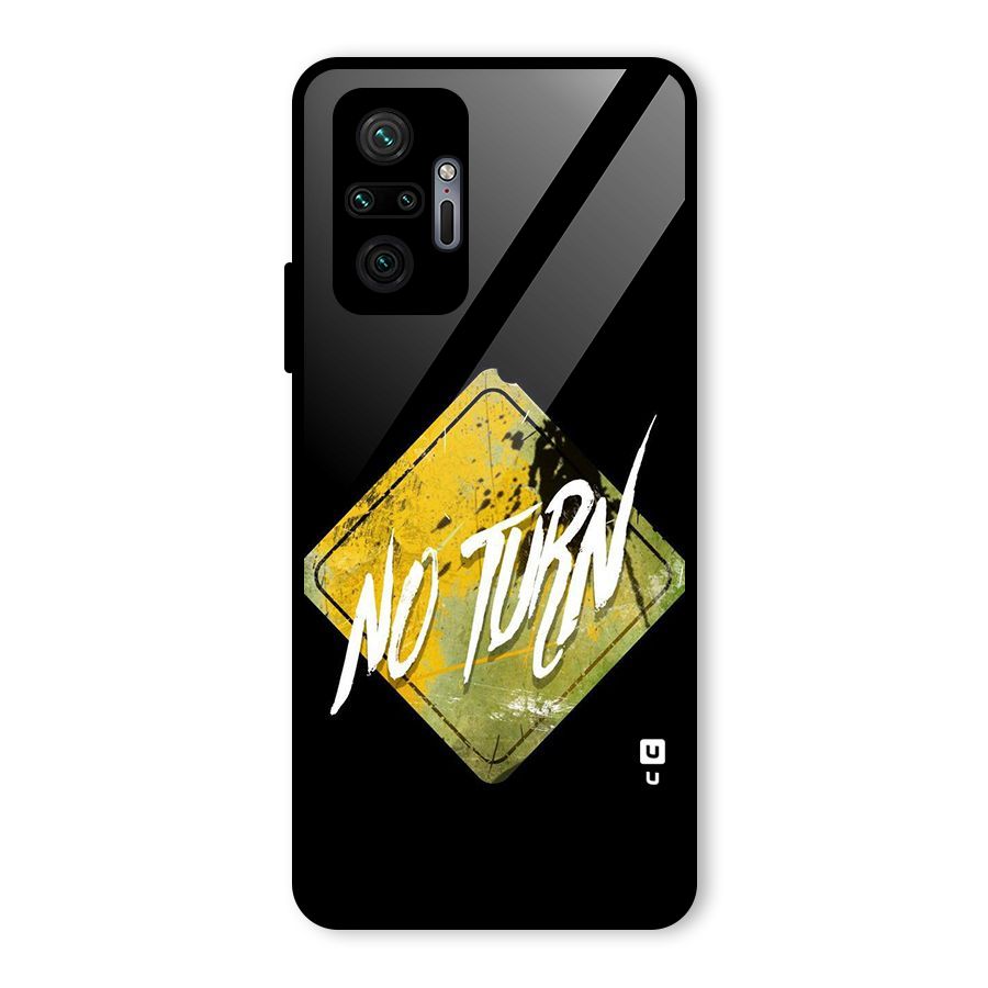 No Turn Glass Back Case for Redmi Note 10 Pro Max