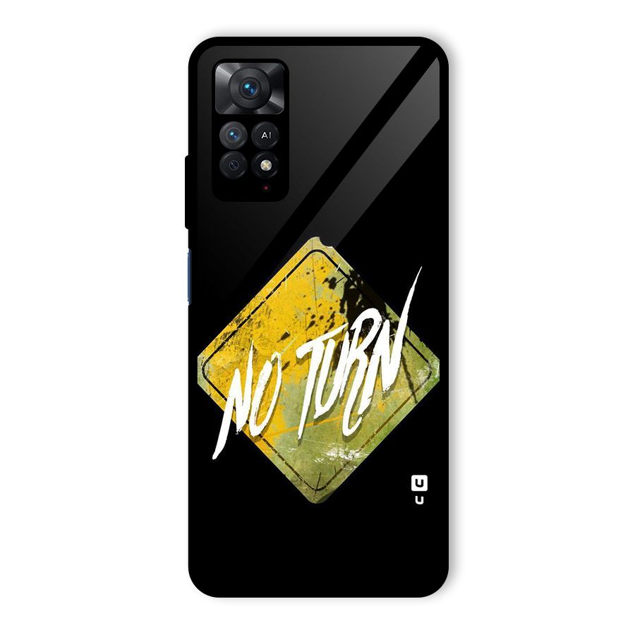 No Turn Glass Back Case for Redmi Note 11 Pro Plus 5G