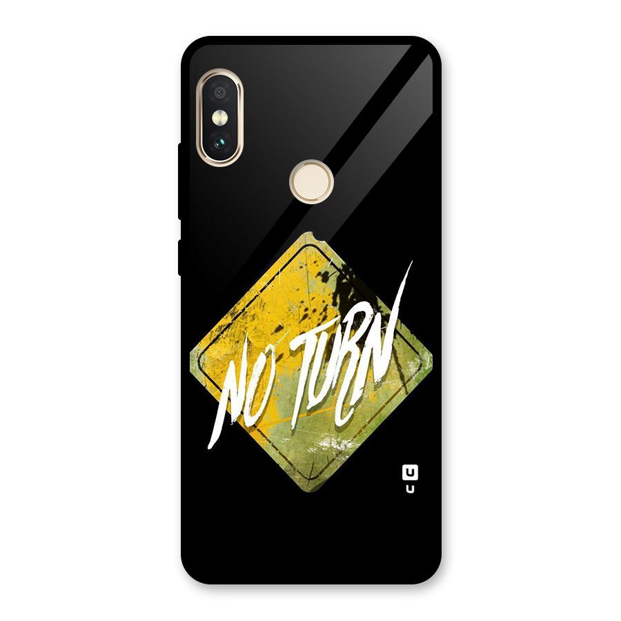 No Turn Glass Back Case for Redmi Note 5 Pro