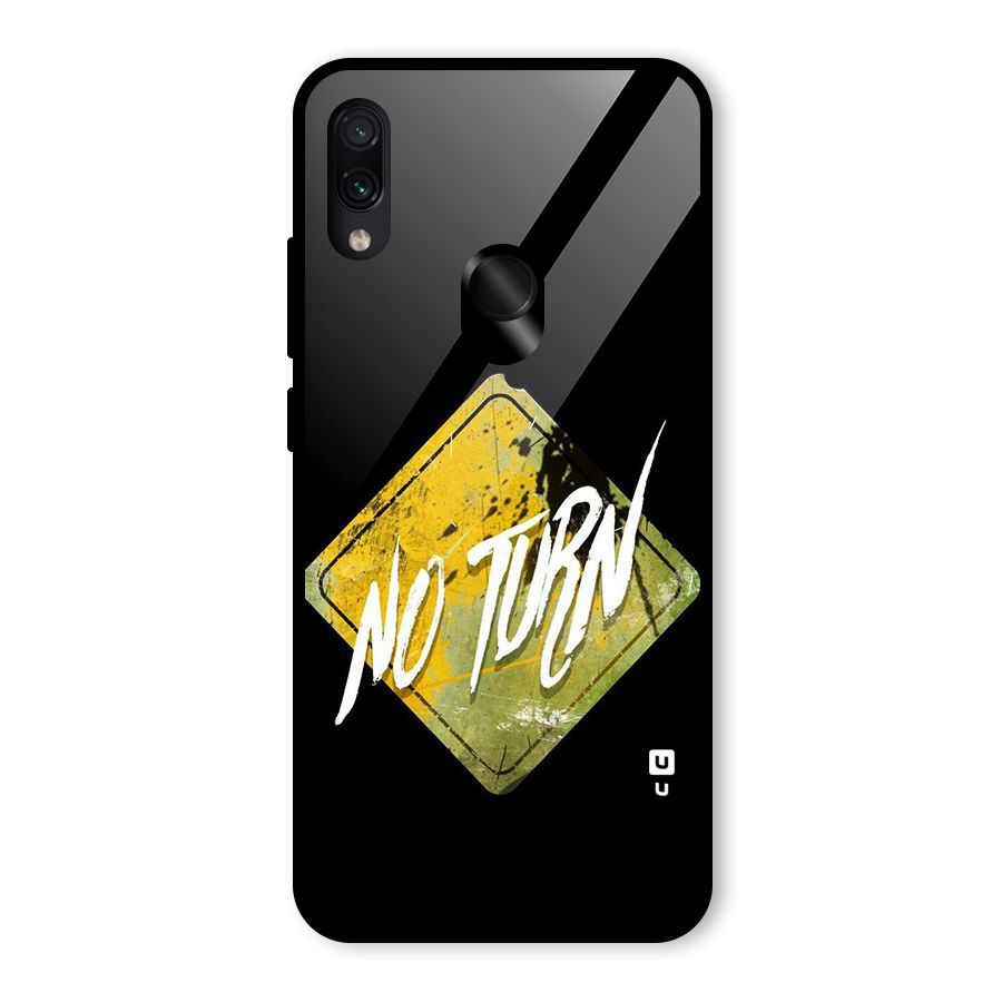 No Turn Glass Back Case for Redmi Note 7 Pro
