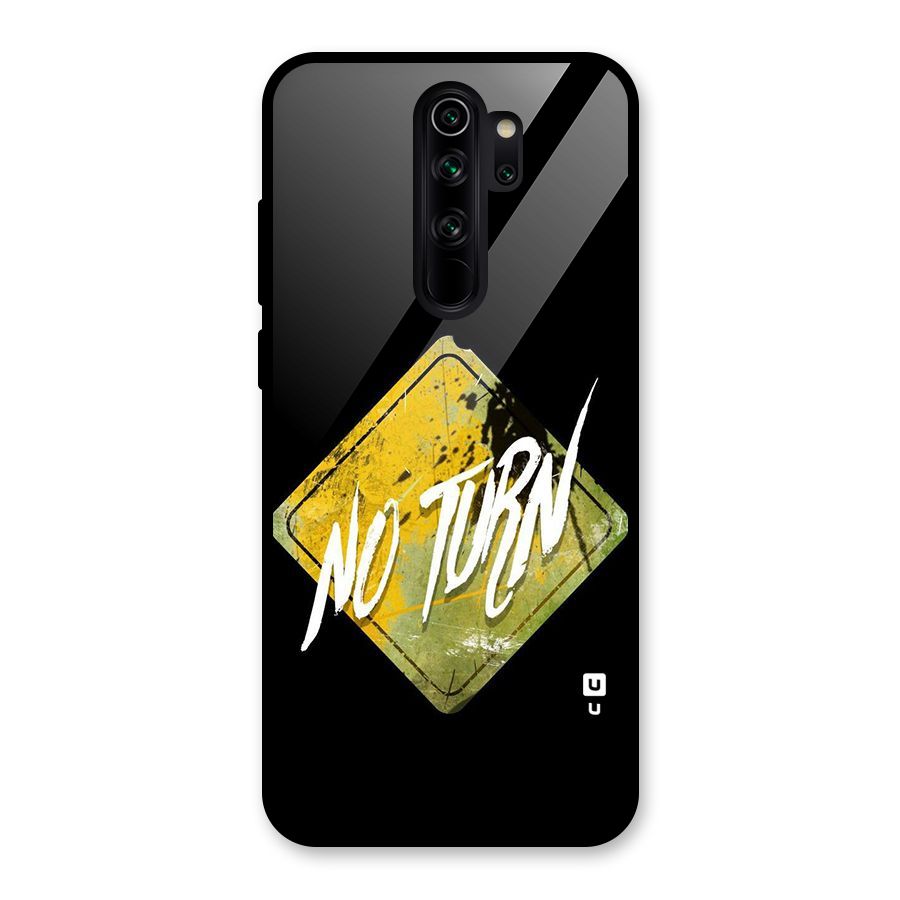 No Turn Glass Back Case for Redmi Note 8 Pro
