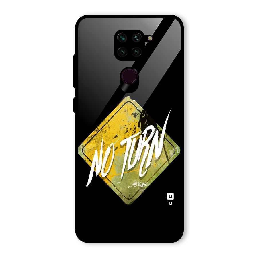 No Turn Glass Back Case for Redmi Note 9