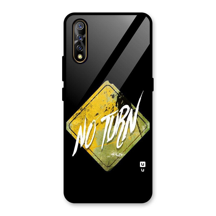 No Turn Glass Back Case for Vivo S1
