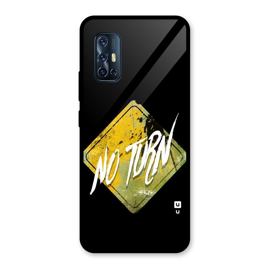 No Turn Glass Back Case for Vivo V17