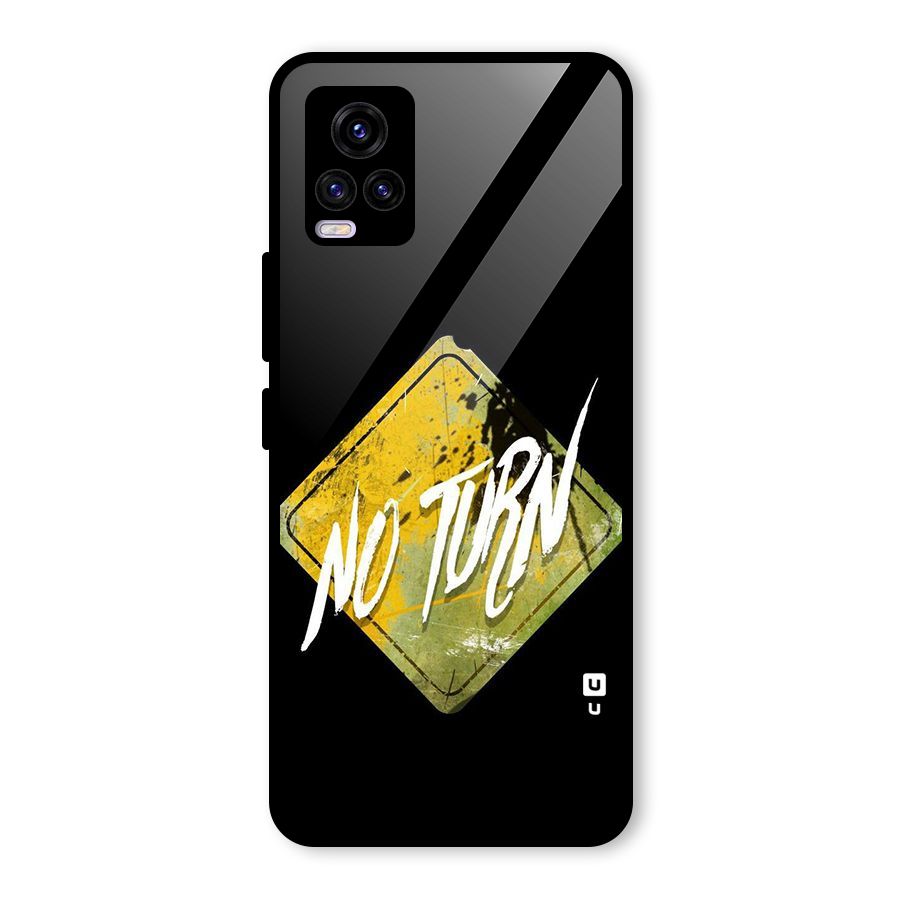 No Turn Glass Back Case for Vivo V20