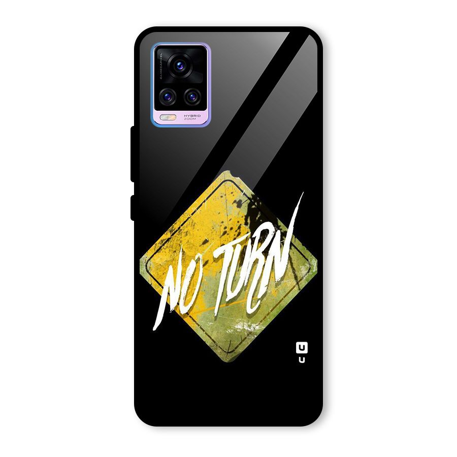No Turn Glass Back Case for Vivo V20 Pro