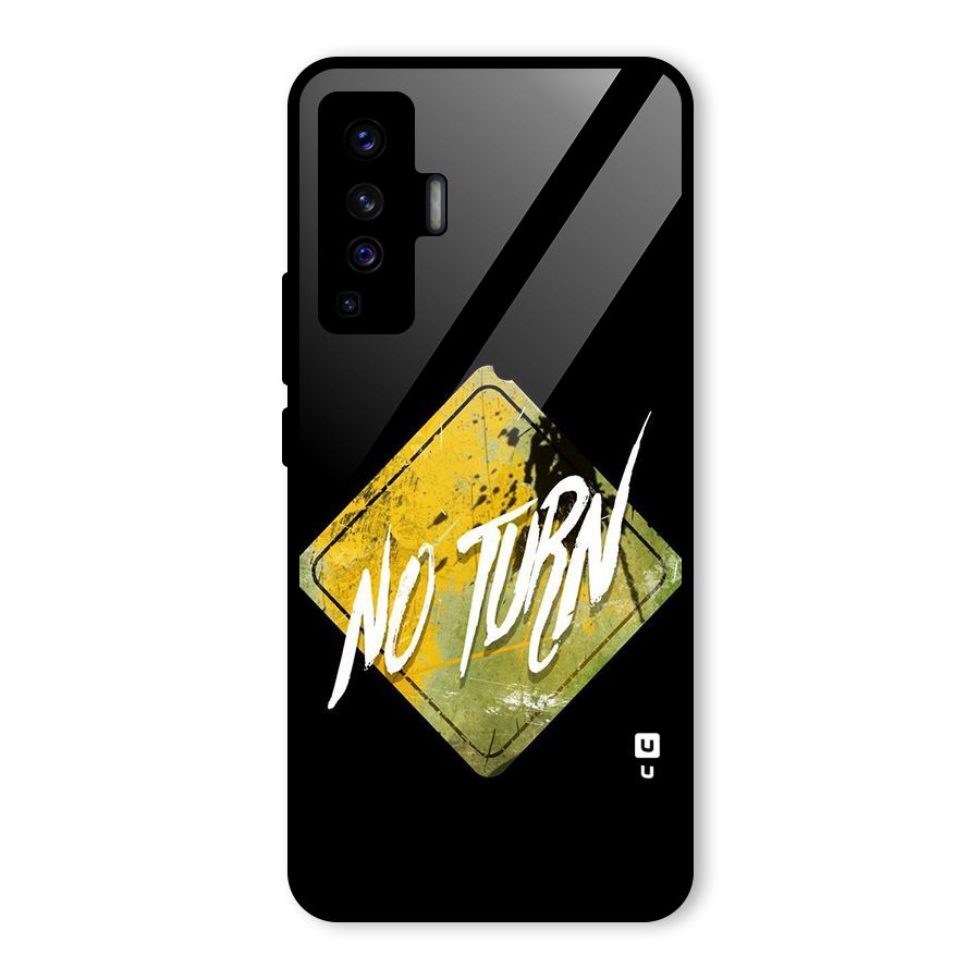 No Turn Glass Back Case for Vivo X50