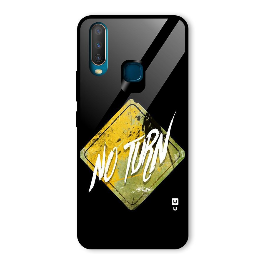 No Turn Glass Back Case for Vivo Y12