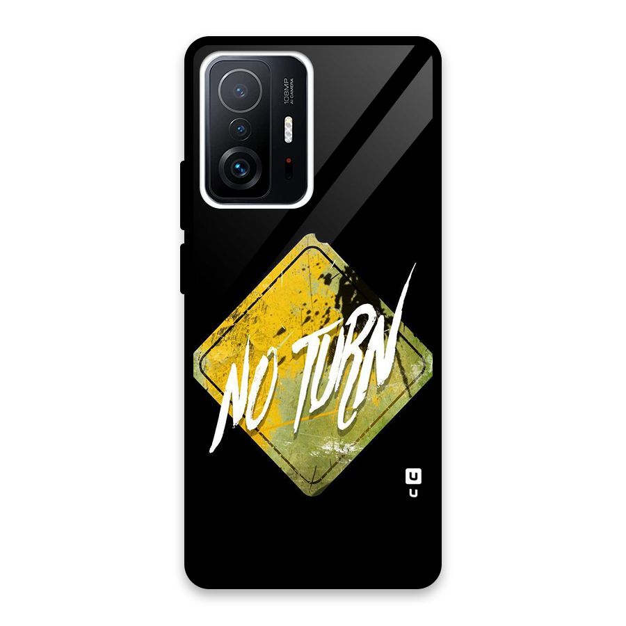 No Turn Glass Back Case for Xiaomi 11T Pro
